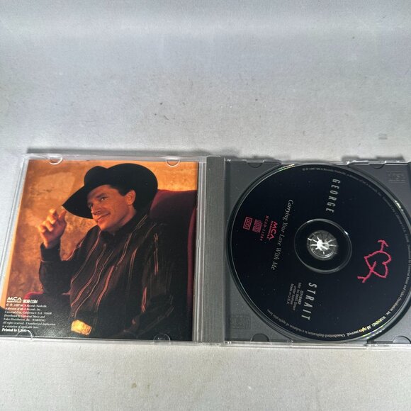 George Strait Carrying Your Love With Me CD Album Country 1997 MCA Nashville - Picture 3 of 3